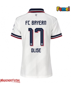 Bayern Munich Michael Olise #17 Tricou Fotbal Replică 2026-27 Femei Deplasare